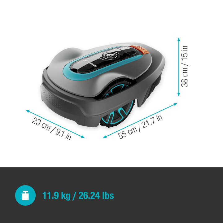 GARDENA Mähroboter smart SILENO city 400 m² + Garage